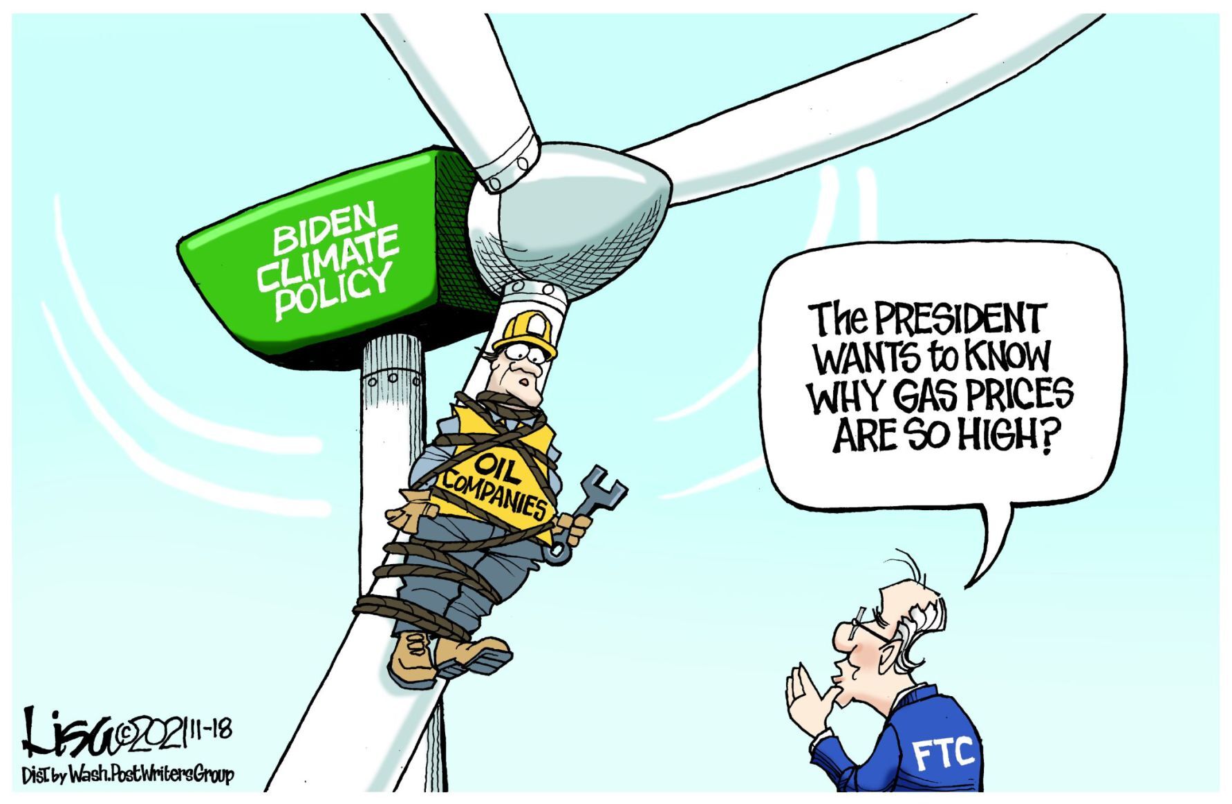 Lisa Benson cartoon